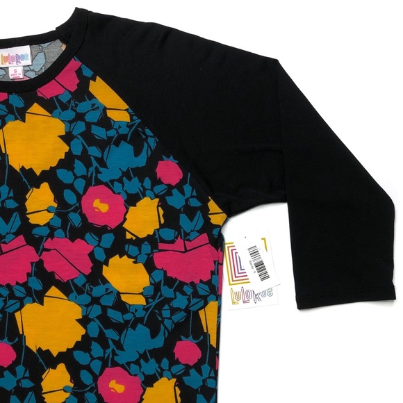 LuLaRoe Randy Raglan T-shirt - Picture 3 of 7